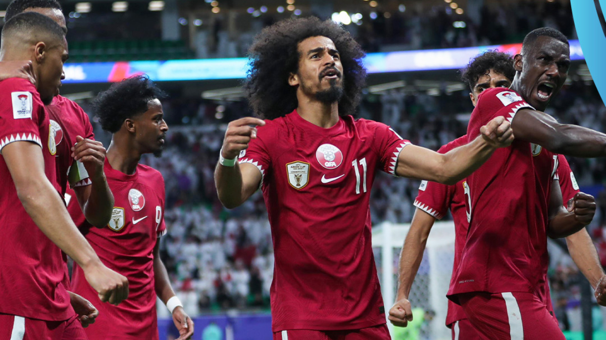 AFC Asian Cup 2023 Afif Nets Hattrick As Qatar Beat Jordan To Retain